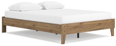 Deanlow Queen Platform Bed, Honey, large