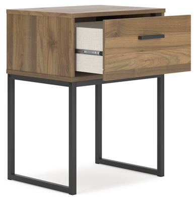 Deanlow 20" 1 Drawer Nightstand