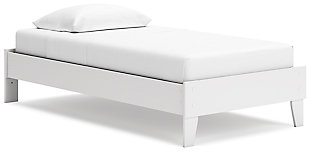 Socalle Twin Platform Bed, Two-tone, large