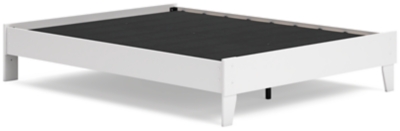 Socalle Queen Platform Bed, Two-tone, large