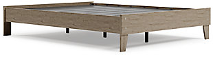Oliah Queen Platform Bed, Natural, large