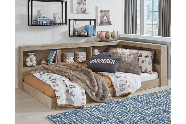 Oliah Twin Bookcase Storage Bed Ashley, Bookcase And Storage Bed