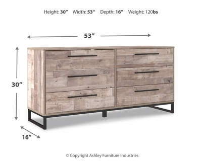 Neilsville Dresser, Whitewash, large