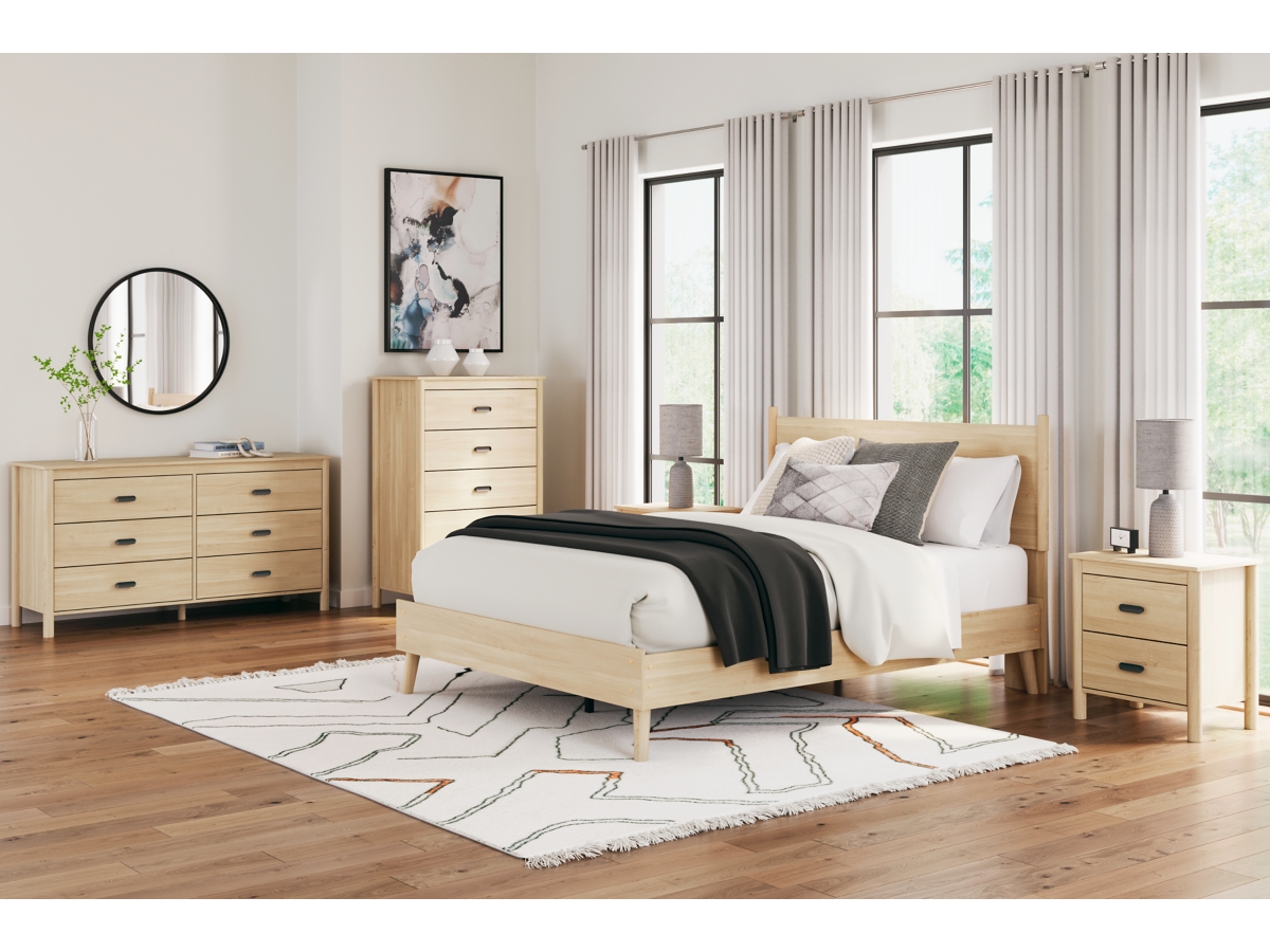 【送料無料】Veal 12 Drawer Chest - BEIGE Signature Design by Ashley Bedroom Wistenpine Chest of