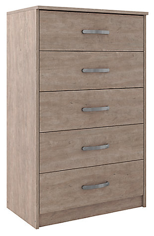 Flannia Chest of Drawers, Gray, large