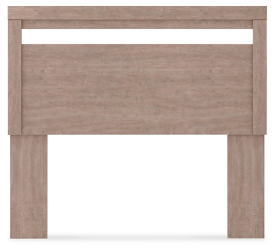 Flannia Full Panel Headboard, Gray, rollover