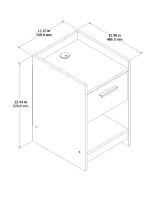 Central Park Nightstand