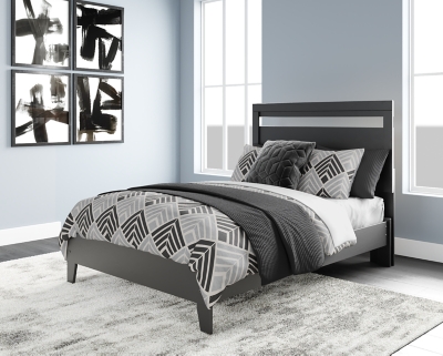 Finch Full Panel Platform Bed