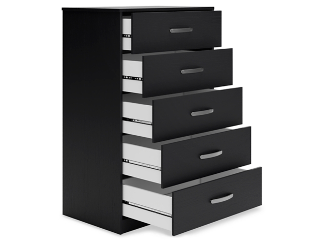 black dresser mirror cheap Atten 4-Drawer Tall Dresser main image 1
