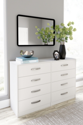 Flannia Dresser, White, large