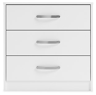 Flannia Chest of Drawers, White, rollover