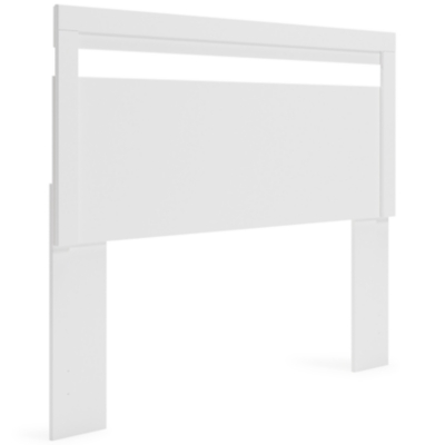 Flannia Queen Panel Headboard, White, large