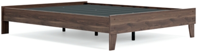 Calverson Queen Platform Bed, Mocha, large