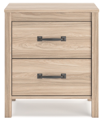 Battelle 22" 2 Drawer Nightstand