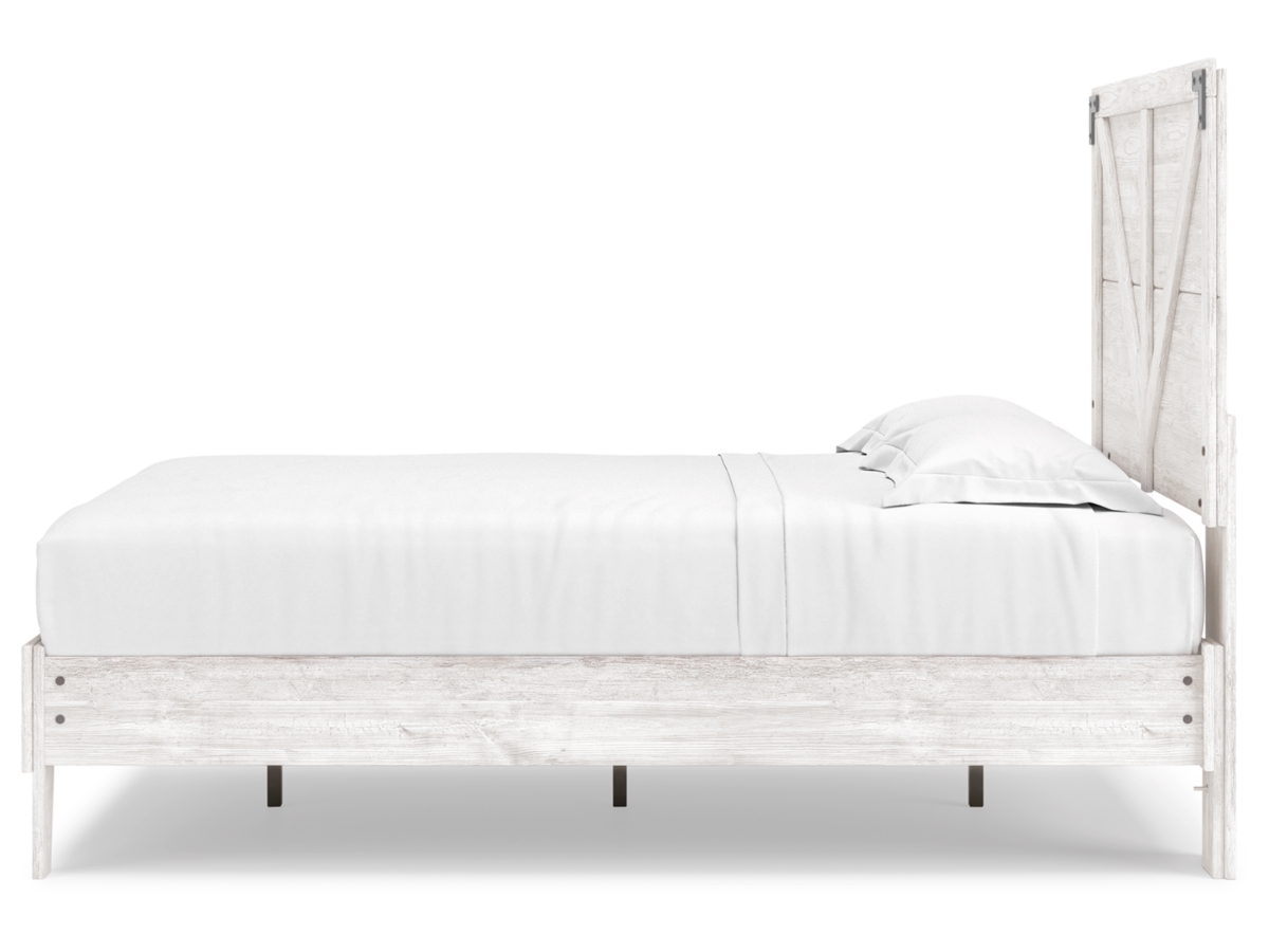 Shawburn Full Crossbuck Panel Platform Bed | Ashley
