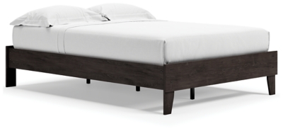 Piperton Full Platform Bed, Black, large