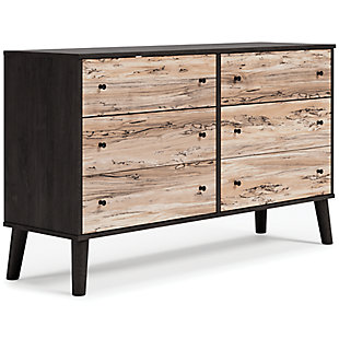 Piperton Dresser, Two-tone Brown/Black, large