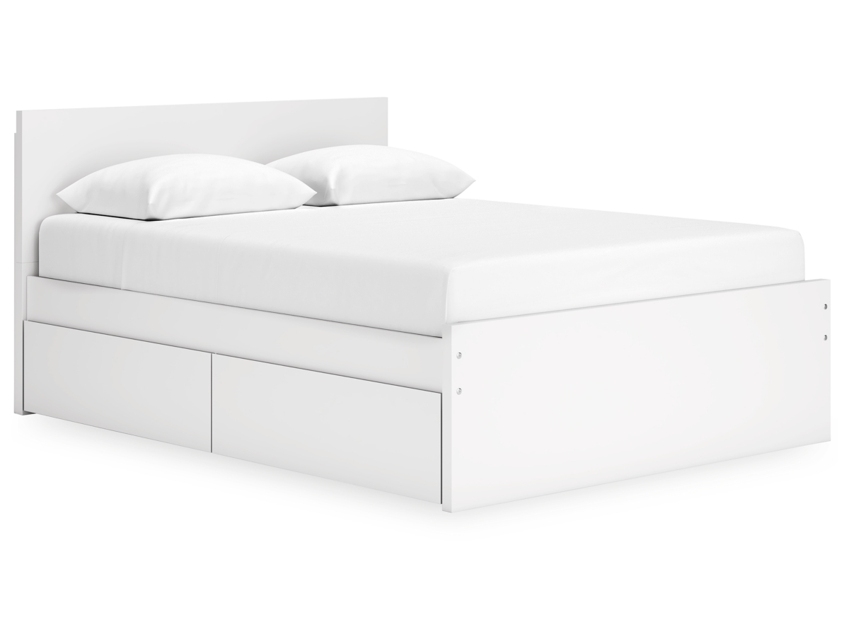 Alana様☆専用ページ Onita Queen Panel Platform Bed with 2 Side Storage | Ashley