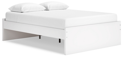 Onita Queen Platform Bed, White, large