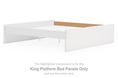 Onita King Panel Platform Bed with Storage image 15