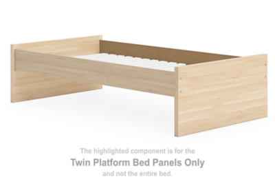 Onita Twin Panel Platform Bed image 11