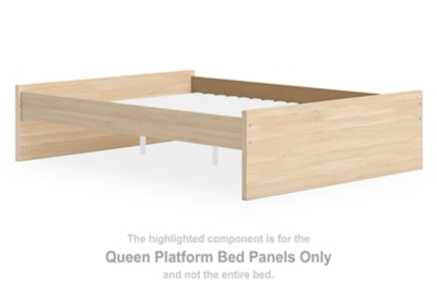 Onita Queen Panel Platform Bed with 1 Side Storage image 13