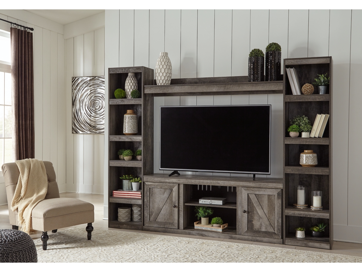 Wynnlow 4 Piece Entertainment Unit - Gray