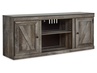 Wynnlow 2 Door 60" TV Stand with Open Center Shelving