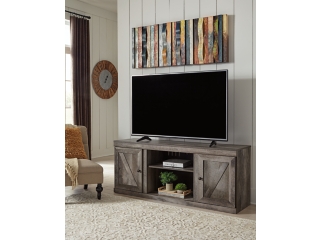 Wynnlow 2 Door 60" TV Stand with Open Center Shelving