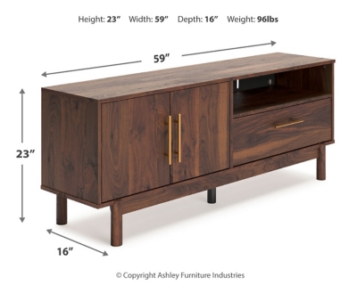 Calverson 59" TV Stand, , large