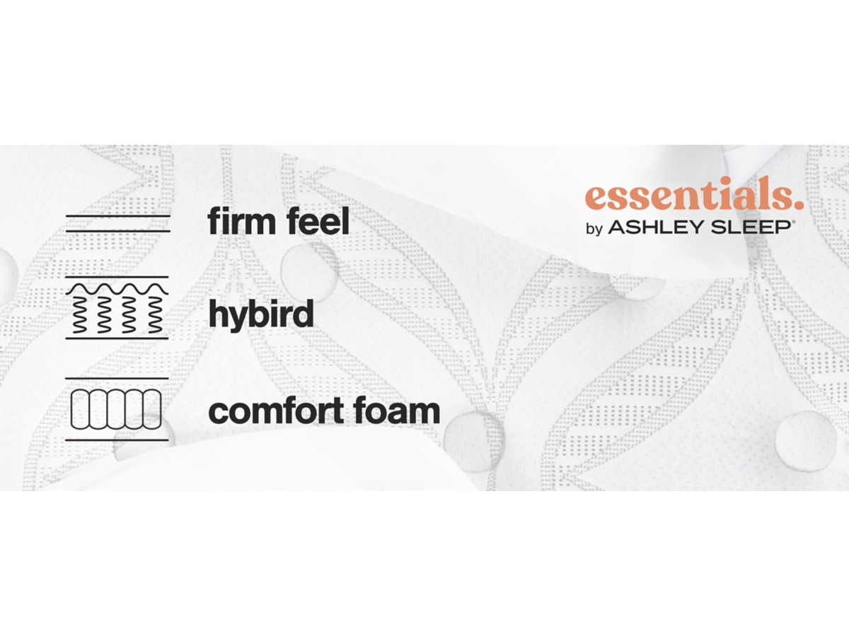 Ashley Sleep Essentials 8 Inch Firm Hybrid Queen Mattress
