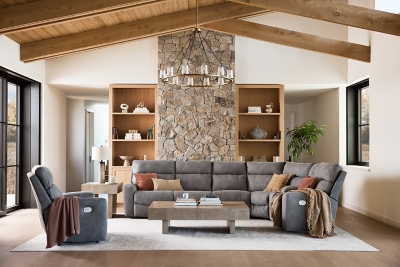 Ashley Furniture DuraPella Power Reclining Sectional Sofa - Thumbnail 3
