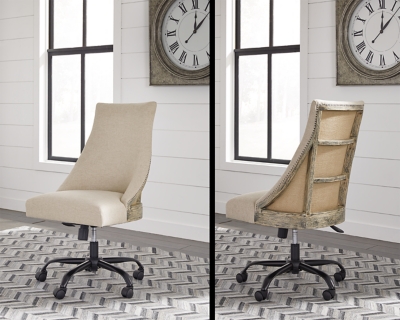 Office Chair Program Home Office Desk Chair, Linen