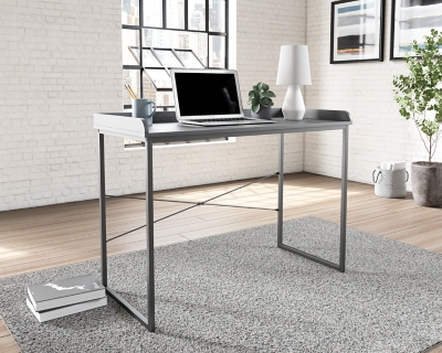 H215-10 Yarlow Home Office Desk, Black sku H215-10