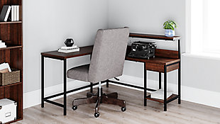 Camiburg Home Office L-Desk with Storage, , rollover
