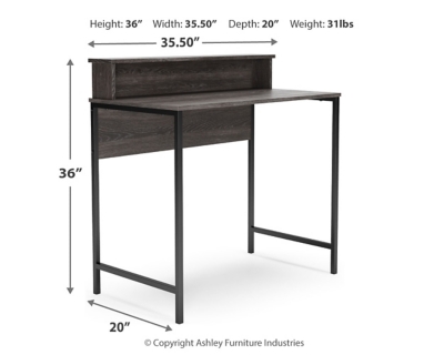 Freedan 37" Home Office Desk, , large