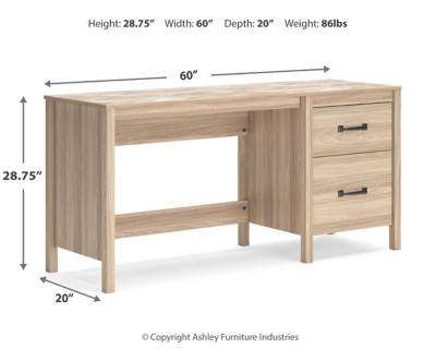 Battelle 60" Home Office Desk, , large