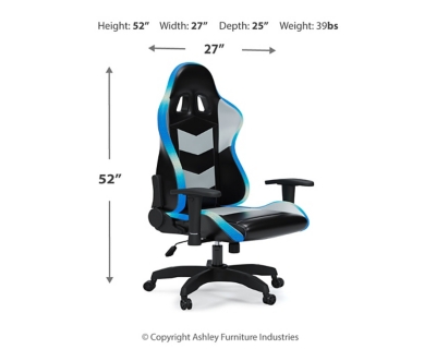 Lynxtyn Home Office Desk Chair, , large