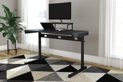Lynxtyn 48 Home Office Desk, Black