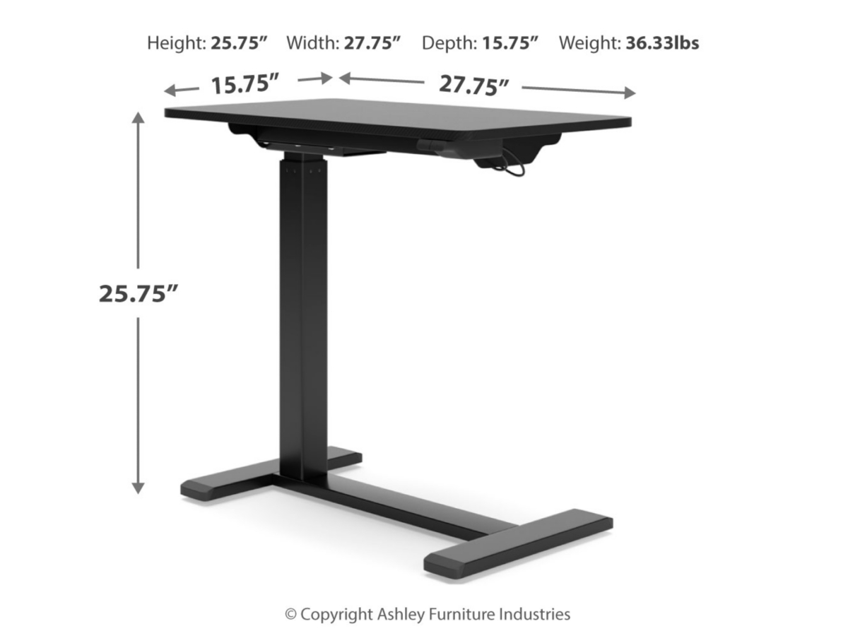 Standing desk deals ashley furniture