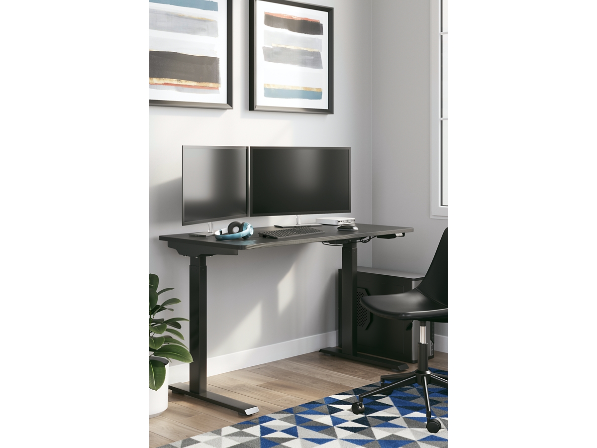 Lynxtyn 47 Power Adjustable Height Home Office Desk Ashley