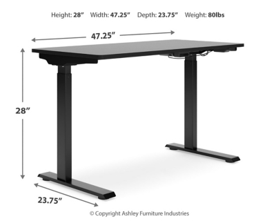 Ashley furniture outlet standing desk