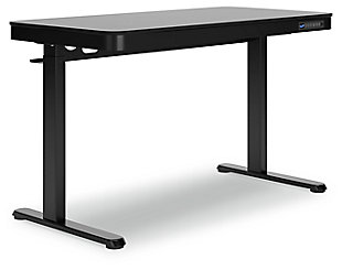 Lynxtyn 48" Power Adjustable Height Home Office Desk with USB Charging