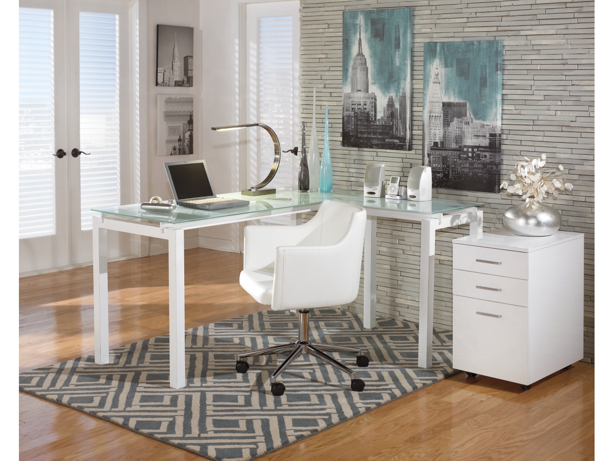 Baraga desk store ashley furniture