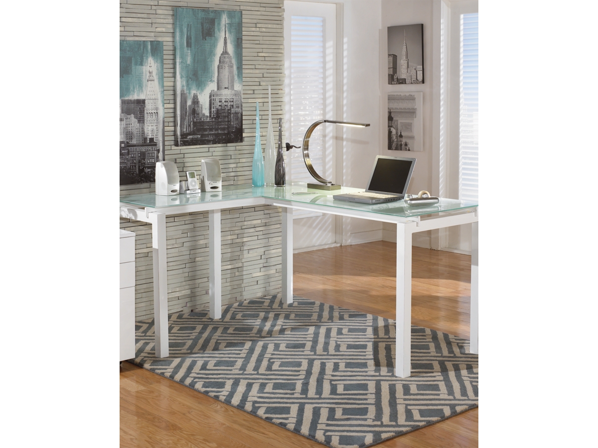 Baraga desk store ashley furniture