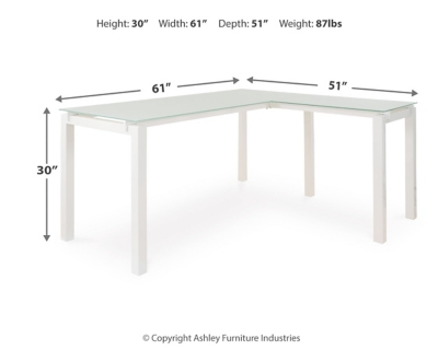 Baraga 61 Home Office Desk Ashley Furniture Homestore