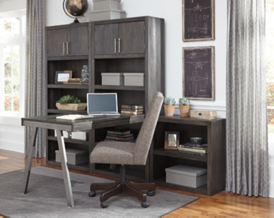 Raventown Bookcase Desk Return Ashley Furniture Homestore