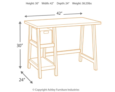 Mirimyn 42 Home Office Desk Ashley Furniture Homestore