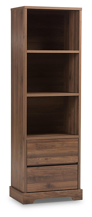 Burnwood 2-Drawer Bookcase, , large