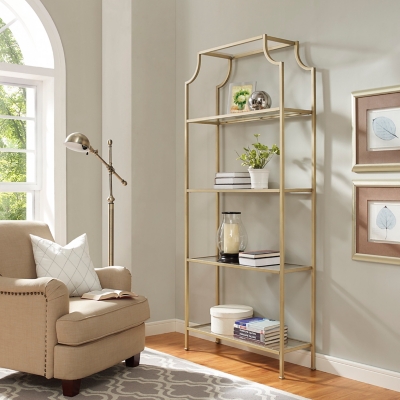 Stella Glass Etagere Ashley Furniture Homestore